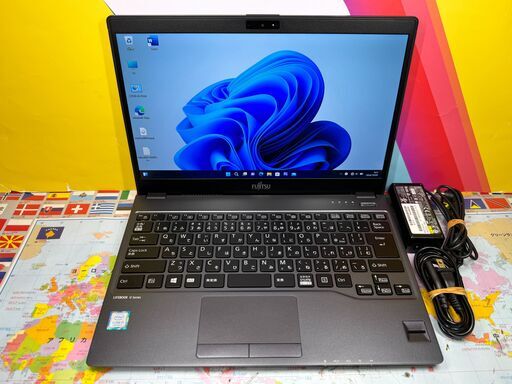 JC09102　美品 富士通 LIFEBOOK U937/R Windows11 ノートPC　軽量