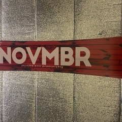 スノーボード　ノベンバー　アートジャンパー　19-20モデル　　　150cm
