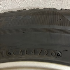 215/60R16スタッドレス 4本セット ブリヂストン VRX2 2020年 ホンダ純正 Modulo OFF55 6.5J PCD114.3 5穴 オデッセイ