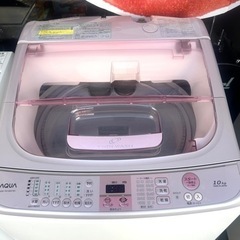 AQUA電気洗濯乾燥機 10キロ 日本製 AQW-TW1000F