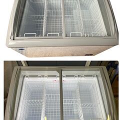 JCM  冷凍ショーケース JCMCS-180L 2023年製 186L 冷凍庫 動作確認済み 美品 直接引取大歓迎‼　地域限定有料配送サービスあり‼