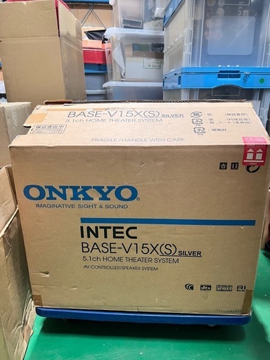 未使用【中古】ONKYO 5.1ch ホームシアターシステム BASE-V15X  N2303066