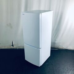 ID:rc12528 東芝 TOSHIBA 冷蔵庫 一人暮らし 中古 2022年製 2ドア 153L ホワイト ファン式 右開き GR-T15BS(W)  【リユース品：状態B】【送料無料】【設置費用無料】