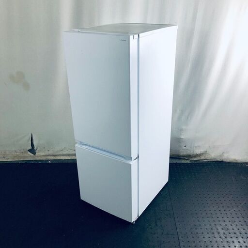 ID:rd24254 ヤマダ電機 YAMADA 冷蔵庫 一人暮らし 中古 2022年製 2ドア 156L ホワイト ファン式 右開き YRZ-F15J  【リユース品：状態B】【送料無料】【設置費用無料】