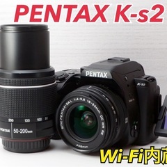 ☆PENTAX K-s2☆S数約5400回○Wi-Fi内蔵○W