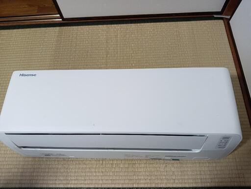 決まりました【中古】Hisense2020年製　6畳用エアコン