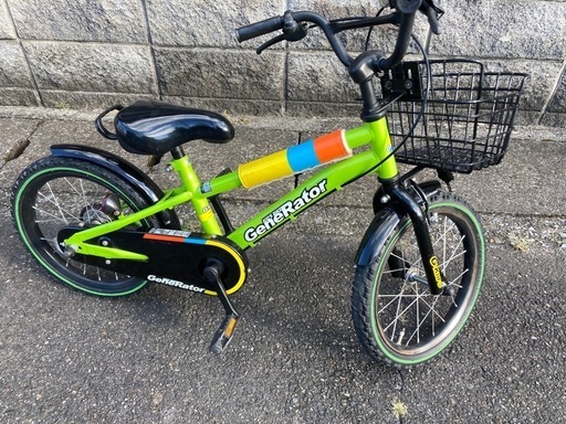 【16インチ自転車】美品❗️変速なし　サイドスタンド付　若林自転車　浜大津店　SALE中❗️