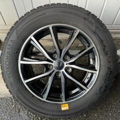 ホイール＆スタッドレスタイヤ 4本●2020年 ヨコハマタイヤ ice GUARD 205/65R16●16インチ 6.5J 114.3 +53