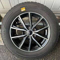 ホイール＆スタッドレスタイヤ 4本●2020年 ヨコハマタイヤ ice GUARD 205/65R16●16インチ 6.5J 114.3 +53
