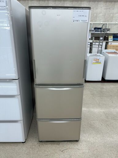 ★ジモティ割あり★ SHARP 冷蔵庫 350L 18年製 動作確認／クリーニング済み TJ9039