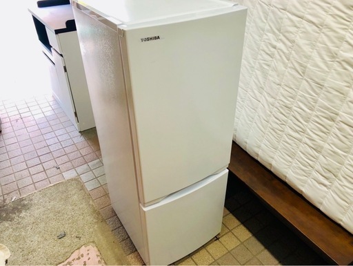 【リユースグッディーズ】TOSHIBA 冷蔵庫 153L (2021年製)