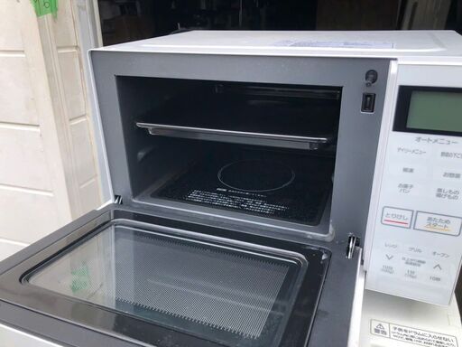 IRIS オーブンレンジ 18L フラットテーブル MO-F1807-W 2020年