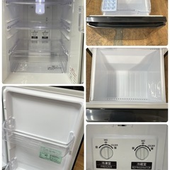S781 ⭐ MITSUBISHI 2ドア冷蔵庫（146L 右開き）16年製 MR-P15Z ⭐動作確認済 ⭐クリーニング済