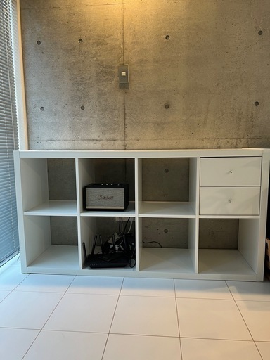【美品】KALLAX カラックス ホワイト IKEA