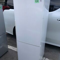  🌈北九州市内配送設置✨NO 538🌈　シャープ SHARP 冷蔵庫 （271L・右開き） 2ドア ホワイト系 SJ-PD27B-W