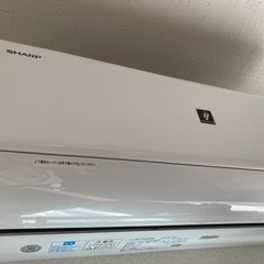 エアコン　SHARP シャープ　まだ比較的新しい　　