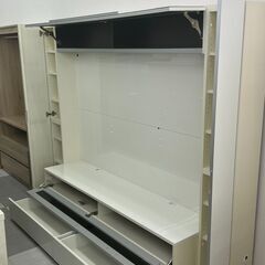 ★ジモティ割あり★  テレビボード  H180×D47×W230 クリーニング済み TC1706 ☆ジモティ割あり☆ テレビボード H180×D47×W230 クリーニング