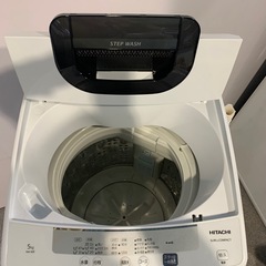 ✨HITACHI✨全自動電気洗濯機　2020年5kg大阪市近郊配送無料