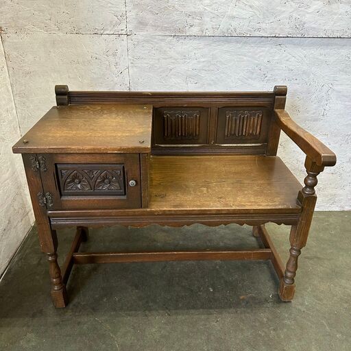 【OLD CHARM】 オールドチャーム アンティーク ヴィンテージ家具 1960年代 ベンチ Y0364