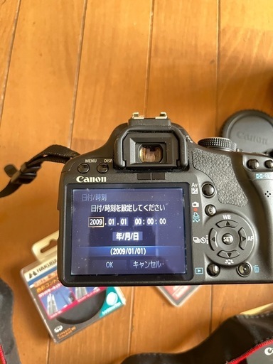 値下げ❗Canon一眼レフセット+純正ケース[ジャンク品] 値下げ❗Canon一眼レフセット+純正ケース[ジャンク品]