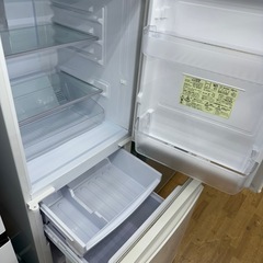 【ドリーム川西店御来店限定】シャープ　冷蔵庫　SJ-D14D-W／クリーニング済み 【2002211255601714】