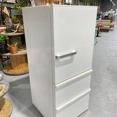 ★ AQUA アクア ★ 冷蔵庫 AQR-27G 2018年 272L W60㎝ 耐熱天板 静音設計 節約ecoモード シンプル ホワイト