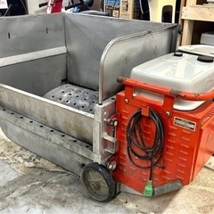 札幌引取り歓迎 動作良好 アベテック アポロ2 移動式融雪機 AST-201 AC100V電源 50Hz ①