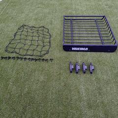 YAKIMA  ロードウォーリアー　ルーフラック　専用カーゴネット付き