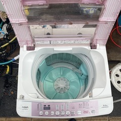 AQUA 8kg全自動洗濯機　AQW-VW800F　分解洗浄済み　１ヶ月保証つき　【リサイクルショップ道楽屋】　