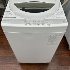 ★ジモティ割あり★ TOSHIBA 洗濯機 5kg 21年製 動作確認／クリーニング済み TJ9042