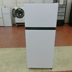 ID534377　2ドア冷蔵庫　124L　ハイセンス　2024年製　HR-B12E3W