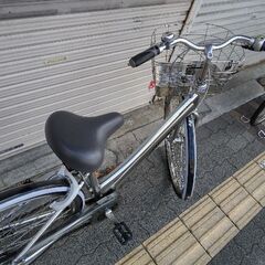 [BRIDGESTONE]Albelt(アルベルト)27吋 シティサイクル アルミ/インター5/点灯虫/スパークシルバー