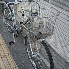 [BRIDGESTONE]Albelt(アルベルト)27吋 シティサイクル アルミ/インター5/点灯虫/スパークシルバー