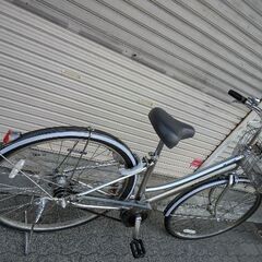 [BRIDGESTONE]Albelt(アルベルト)27吋 シティサイクル アルミ/インター5/点灯虫/スパークシルバー