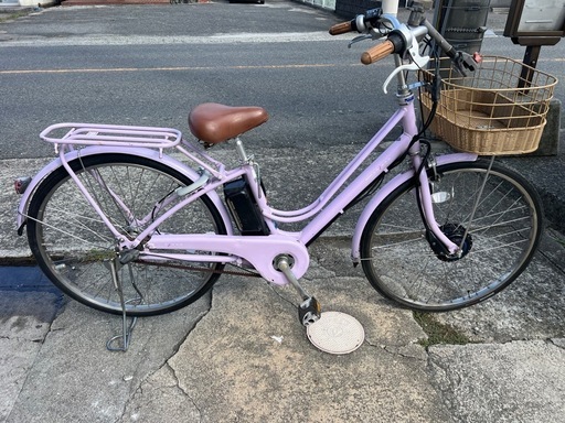 バッテリー長持ち ブリヂストン 26インチ 電動自転車現車確認