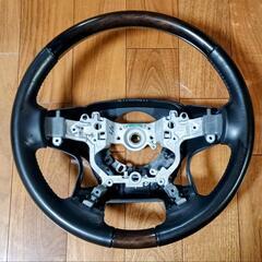 トヨタ ヴェルファイア アルファード30系 後期 ウッド調 ステアリング 