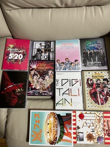 嵐\u0026King \u0026 PrinceのDVD\u0026Blu-ray
