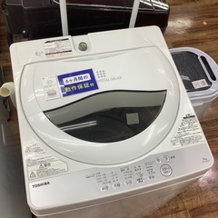 TOSHIBA 東芝 5.0kg全自動洗濯機 AW-5G6 2018年製