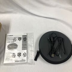 YAMAHA/ヤマハ ユニファイドコミュニケーション スピーカーフォン YVC-200(B) ブラック　通電チェックOK