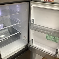 三菱　MITSUBISHI 2ドア冷蔵庫 MR-P15H-H 2022年製
