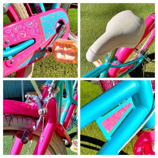 受け渡し完了 ※ 子供用自転車 ASAHI デューリーガール ピンク色 18