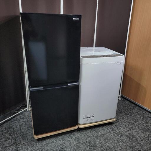 ‼️配送設置は無料‼️最新2023年製✨SHARP 家電セット