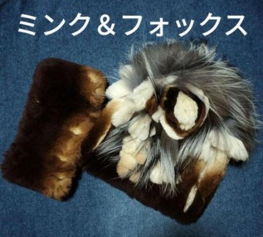 ◆高級ロシア帽ふわふわ 暖かい◆ミンクフォックスファー帽子