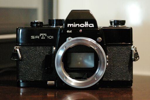 完動品 MINOLTA SRT101 ブラック ボディー