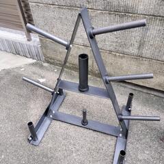 引取限定　バーベルプレート　プレートラック 引取限定バーベルプレートプレートラック