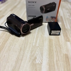 ハンディカメラ【SONY HDR-CX480】目立った汚れなし