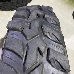 【大幅値下げ】ジムニー　大径タイヤ　7.50R16 MT2