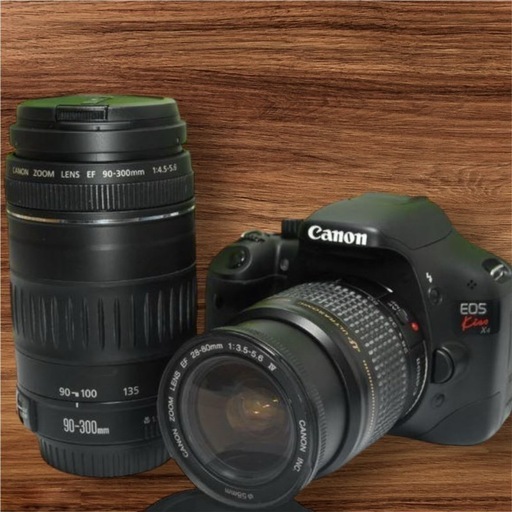 Canon Kiss X4 スマホ転送OK 一眼レフ入門機種 ダブルレンズセット