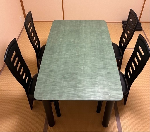 大塚家具 椅子4脚\u0026テーブル　ダイニングセット