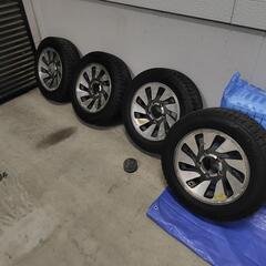 195/65/16 ホイールタイヤ　4本セット　jb23ジムニーに付いてました。